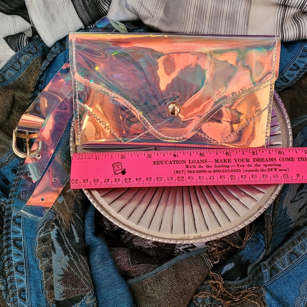 🥂🌟Transparent metallic fanny pack - Picture 6 of 8